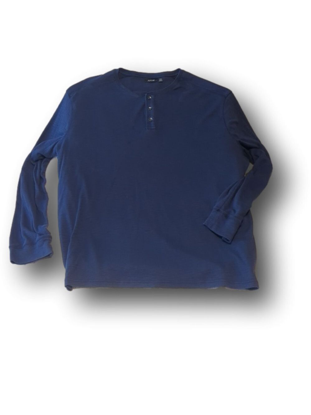 Heather Navy Henley shirt